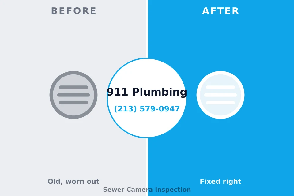 Before and after: plumbing company Claremore, OK